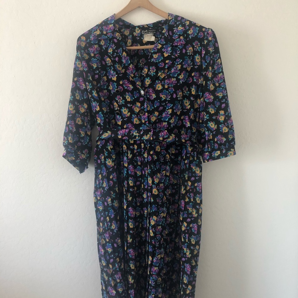 Vintage floral dress